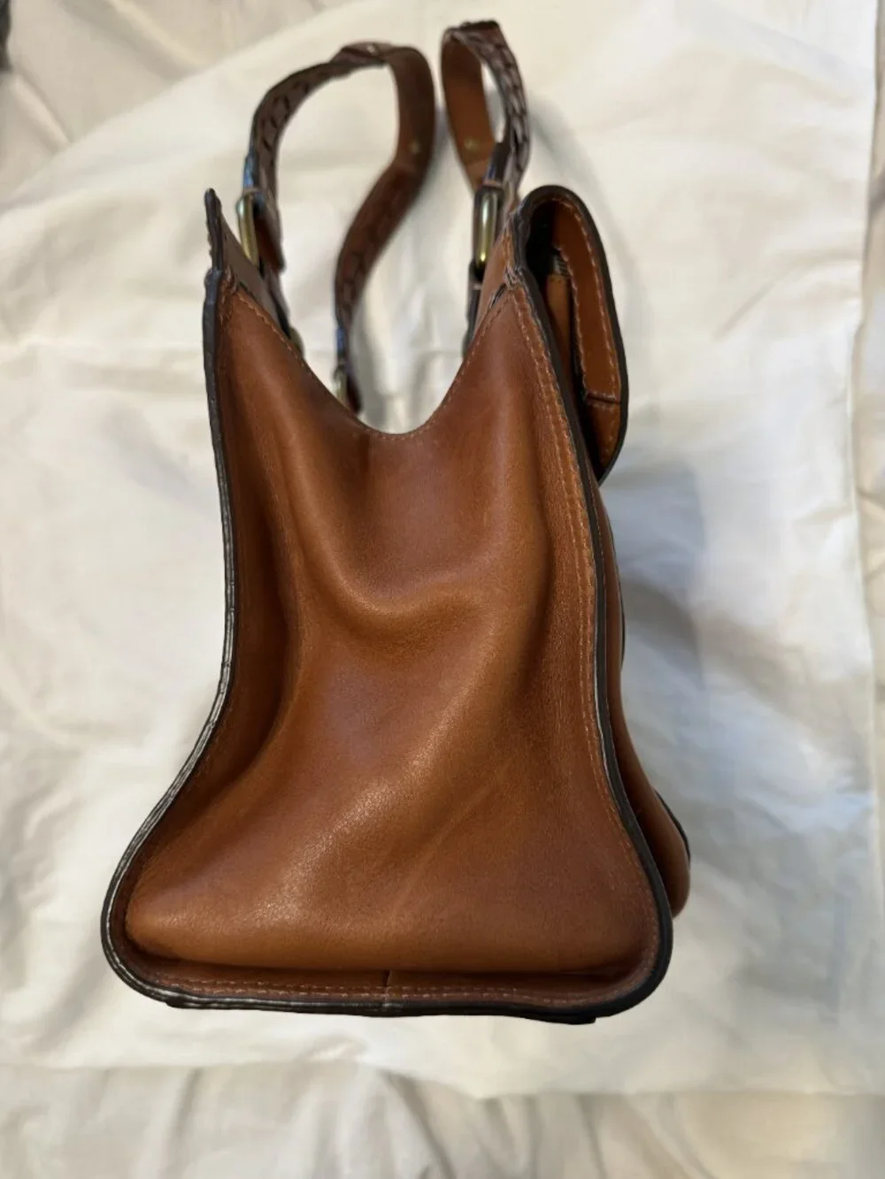 Coach tan leather